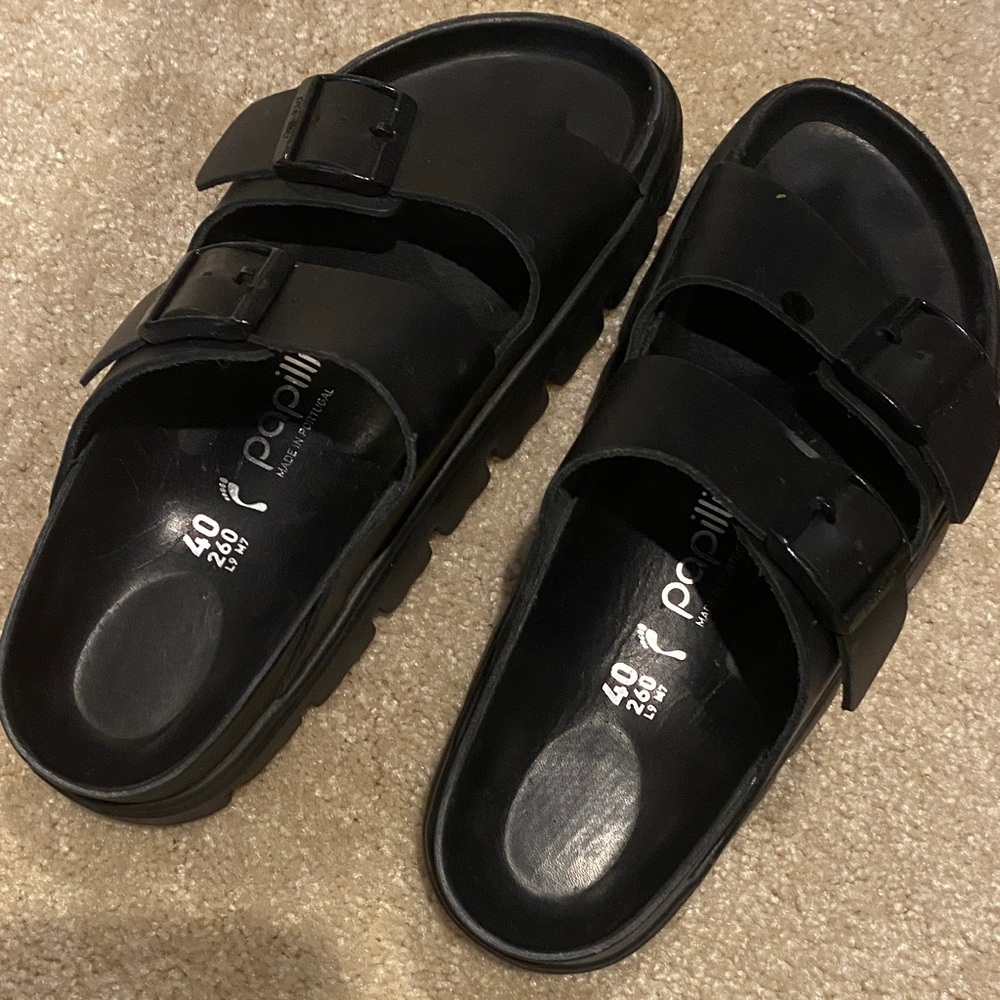 Papillio Classic Black Sandals